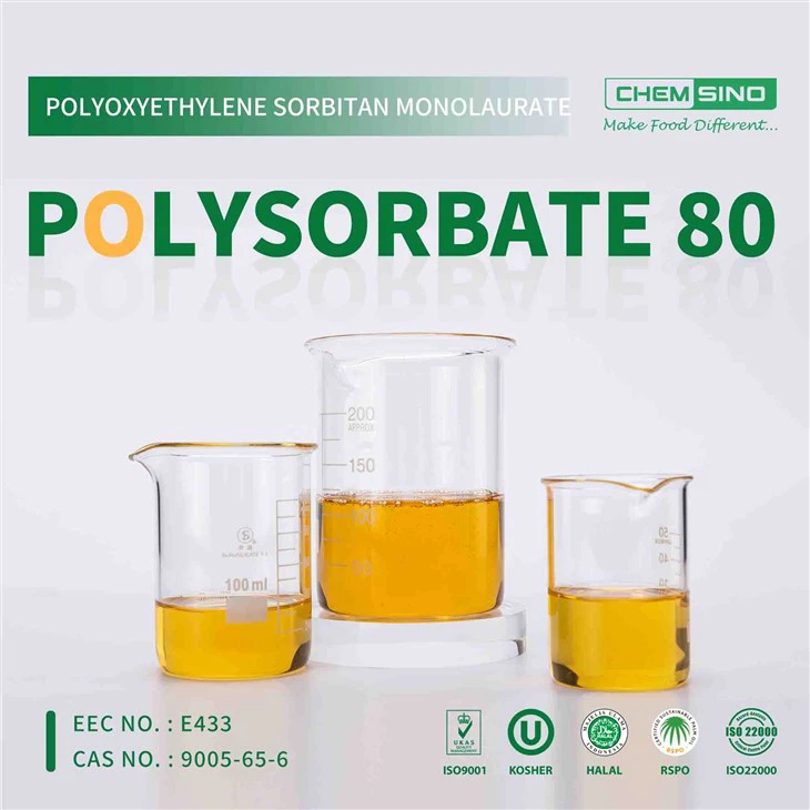 Emulsifikazzjoni Bil Polyoxyethylene Sorbitan Monooleate: Approċċ Prammatiku għall-Produzzjoni Kosmetika CAS NO.9005-65-6