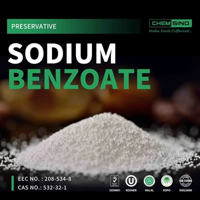 Sodium Benzoate E211 Preservattiv fil-kura tal-ġilda u l-ikel