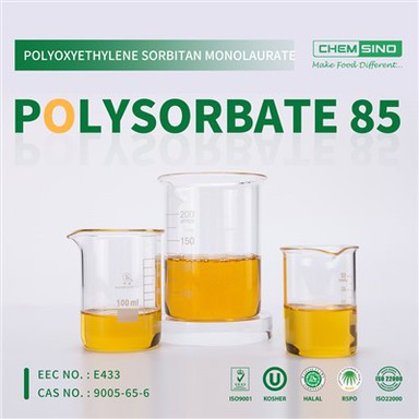 Il-Benefiċċji tal-Użu ta' Polysorbate 85 f'Nutraceuticals Likwidi CAS NO.9005-70-3