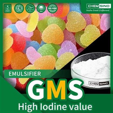 Glycerol Monostearate Popolari CAS Nru.31566-31-1 GMS Valur Għoli tal-Jodju 2