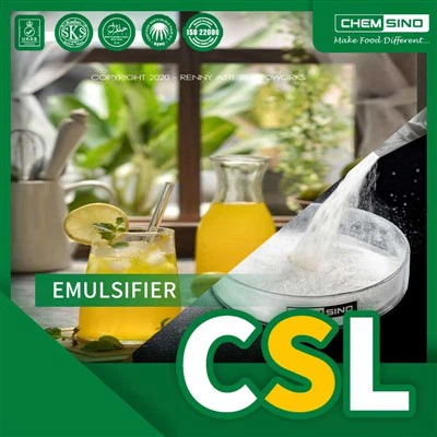 Fornitur U Manifattur tal-Calcium Stearoyl Lactylate (CSL).